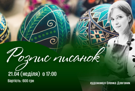 Розпис писанок у ресторані Faber